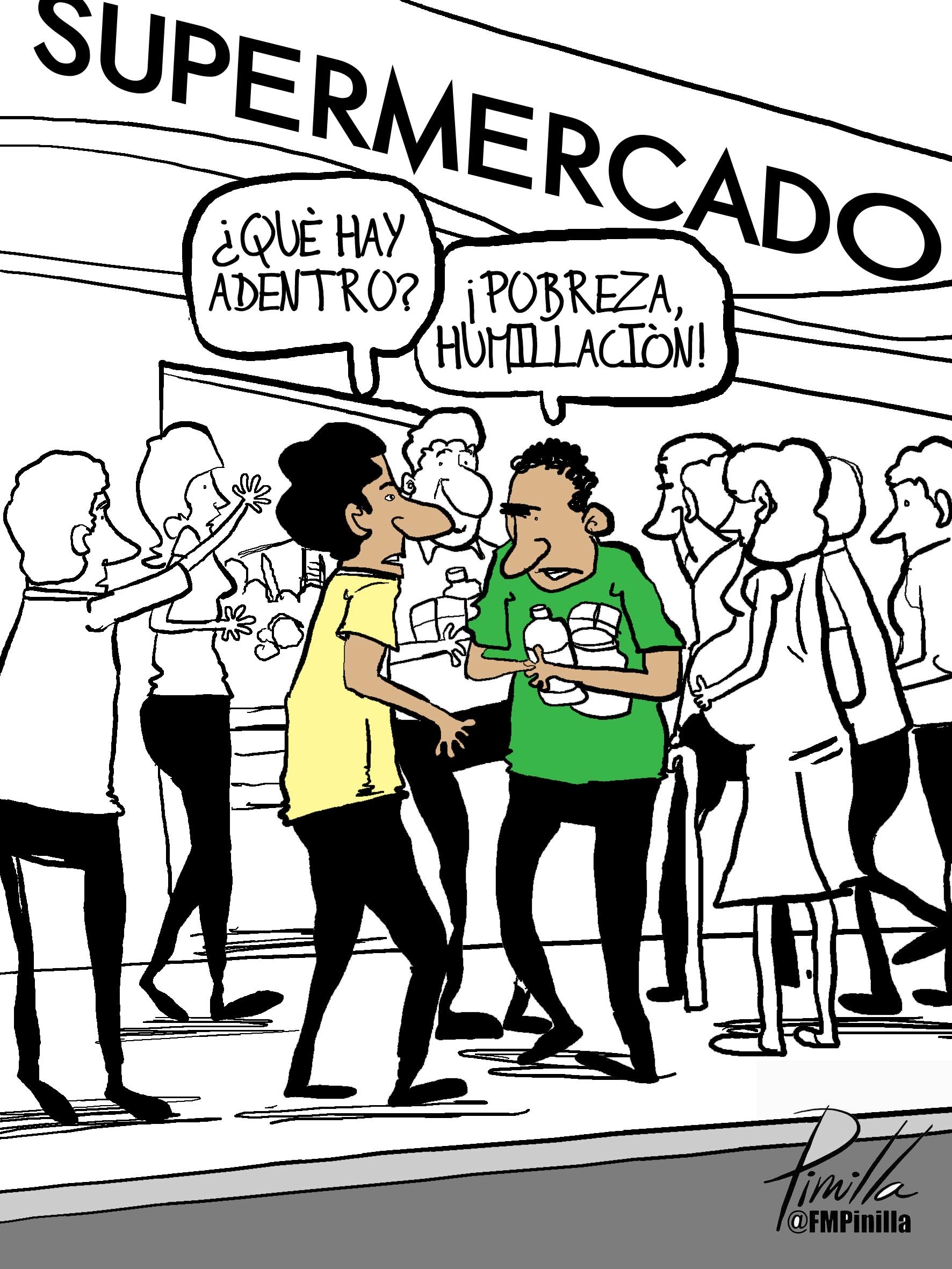 pobreza humillación