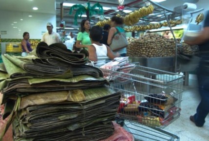 Los paquetes de hojas ‘‘volaron’’ de las neveras del supermercado