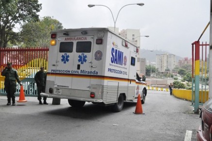 Mesones llegó a la emergencia del Victorino y fue atendido por los médicos de guardia