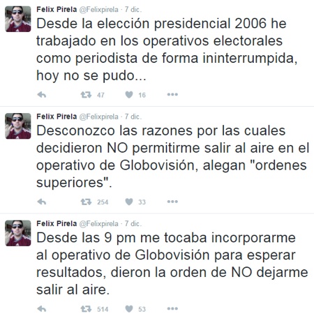 Tuits Felix Pirela