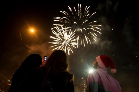 celebración 2016 año nuevo