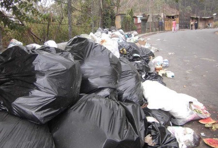 La basura no es recogida oportunamente