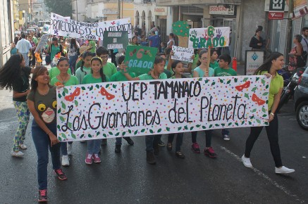 La celebración concluyó con la reincorporación de los participantes al plantel