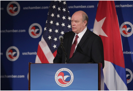El ministro cubano de Comercio Exterior, Rodrigo Malmierca