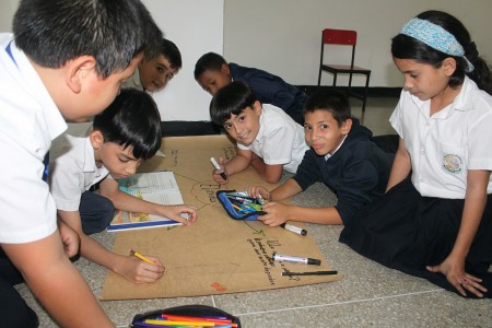 Estudiantes realizaron mapas mentales