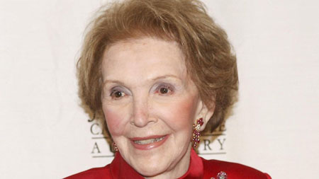 La ex primera dama de Estados Unidos Nancy Reagan falleció a los 93 años de edad