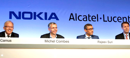 Los accionistas del muy famoso grupo tecnológico finlandés Nokia, autorizaron en una junta extraordinaria celebrada en Helsinki la adquisición de su rival francesa Alcatel-Lucen.