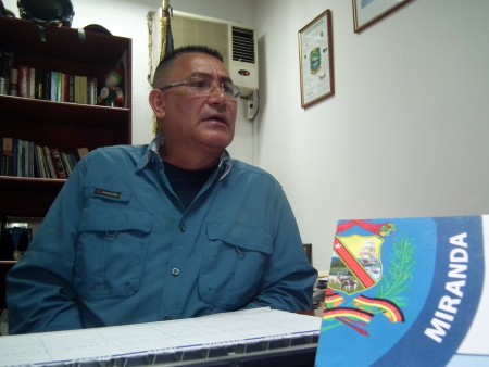 Villegas: ‘‘Hemos capturado gran cantidad de arrebatadores en las adyacencias de las instituciones’’