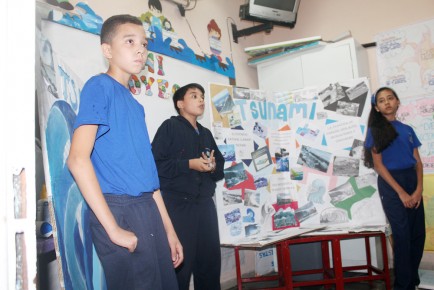 Escolares expusieron los diversos tipos de fenómenos