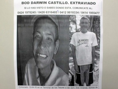 Es residente de la urbanización Ciudad Miranda de Charallave