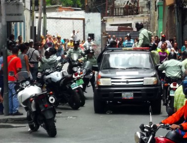 Los detenidos fueron trasladados a la sede de Poliguaicaipuro 
