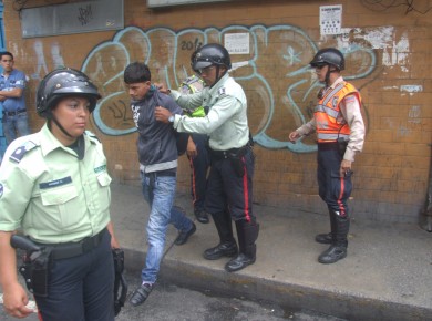 Poliguaicaipuro llegó a tiempo para evitar el asesinato del hampón