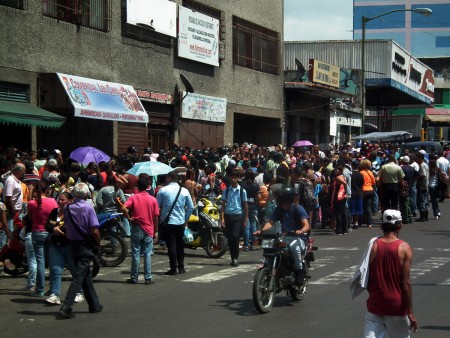 Aun cuando el producto no era a precio regulado se formó un “despelote”
