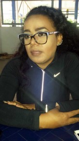 Yenny Monge: “En total hablamos de 200 metros de vitral, incluyendo los laterales y el principal”