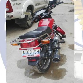 Van tres motos recuperadas por el eje de vehículos en la presente semana