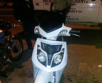 La moto está requerida desde diciembre de 2015 por la División de Investigaciones Contra el Robo de Vehículos Automotores