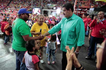 Durante la actividad el jefe de Estado destacó que 27 movimientos sociales se han incorporado al Congreso de Patria.
