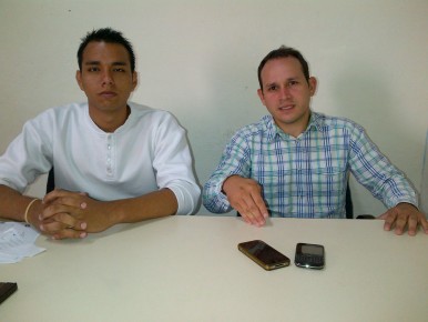 Briceño y Marchan exigieron mayor atención de las autoridades universitarias.