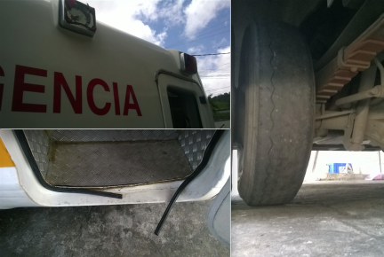 La patrulla tiene meses en pésimas condiciones