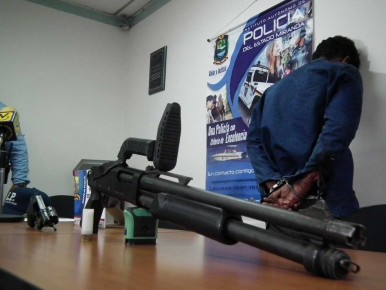 La policía estadal logró darle captura luego de varios días de seguimiento