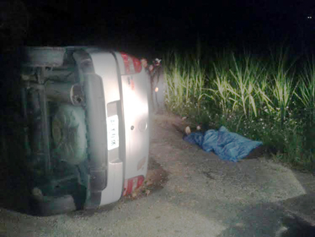 El cuerpo de Soltero (40) fue hallado en su vehículo volcado en Club de Campo