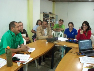 La reunión preliminar se realizó en Las Tejería