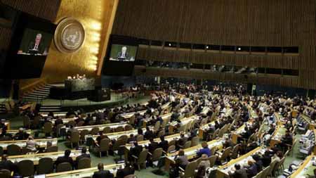 Palestinos e israelíes se acusaron mutuamente este jueves en la ONU de estar en el origen de su conflicto.