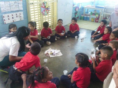 Este tipo de actividades permiten que desde una temprana edad los niños tengan conocimientos saludables.