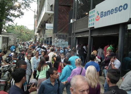 Ahora no hay efectivo circulante