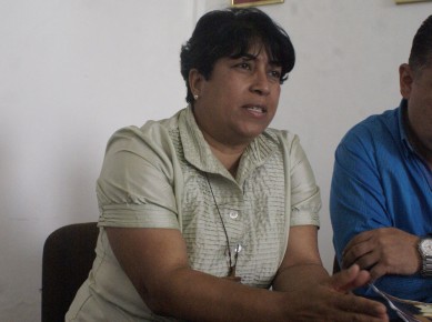 Están haciendo la olla comunitaria