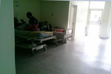 Pacientes de diferentes áreas fueron reubicados