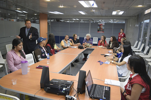 El taller fue dictado en las instalaciones del Metro Los Teques