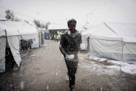 GREECE-EUROPE-MIGRANTS-WEATHER