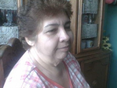  Igris Bernal, vecina de la comunidad.