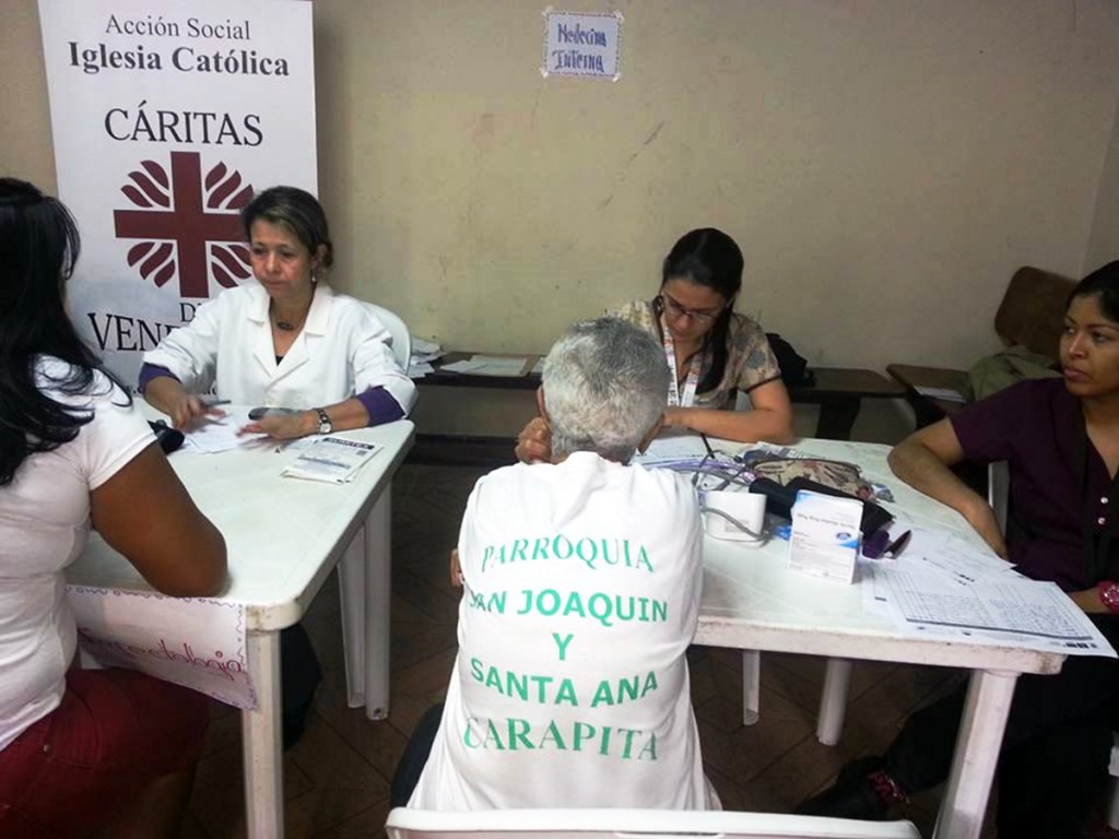 Las jornadas recreativas y de salud, así como de alimentación, llegaron el fin de semana a Carapita
