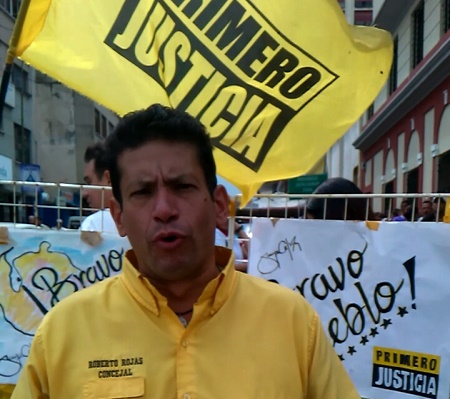 Roberto Rojas, coordinador de PJ Guaicaipuro