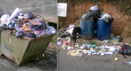 Vecinos se quejan por la acumulación de basura