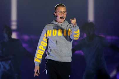 Bieber, que ofreció este miércoles en Río de Janeiro el primero de los tres conciertos que tiene previstos en la actual gira.