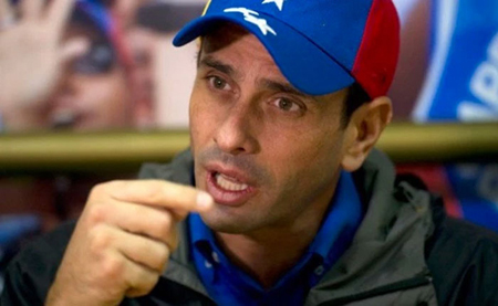 Capriles calificó de ataque político el procedimiento castrense 