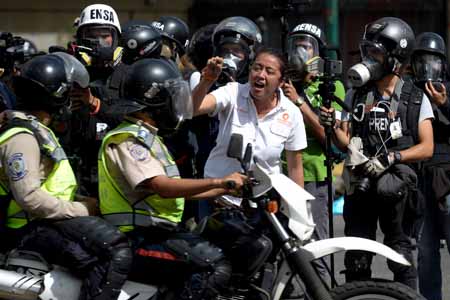 VENEZUELA-CRISIS-OPPOSITION-PROTEST