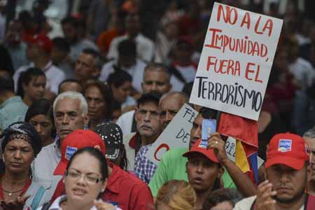 VENEZUELA-CRISIS-MADURO-SUPPORTERS-DEMO-ORTEGA