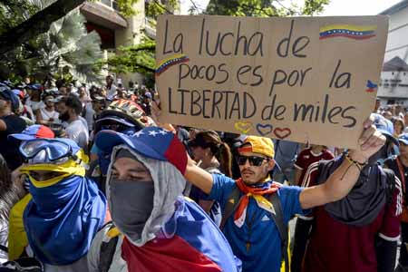 VENEZUELA-CRISIS-OPPOSITION-PROTEST