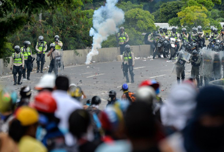 VENEZUELA-CRISIS-OPPOSITION-PROTEST