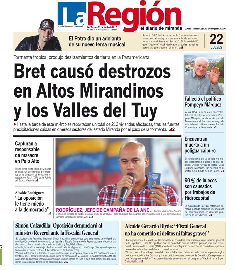 portada region