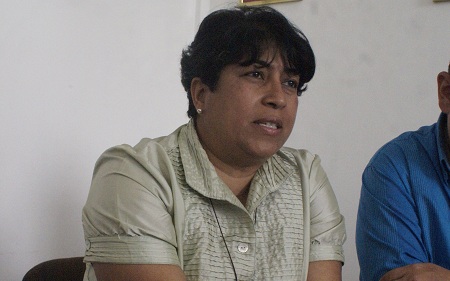 Hermana María José González, presidenta Caritas – Los Teques. Foto: Deysi Peña