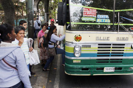 Fontur debe a transportistas dos meses de pasaje estudiantil. Foto: Deisy Peña.
