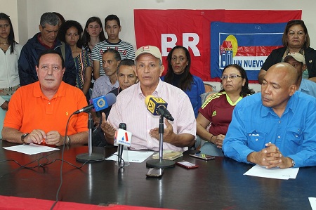 El alcalde José Luis Rodríguez estuvo en la rueda de prensa.