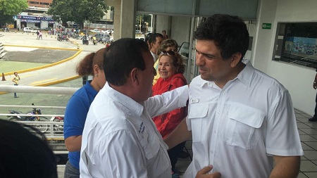 Rodríguez aseguró que trabajará en conjunto con Ocariz para ganar la Gobernación de Miranda el 15 de octubre. 