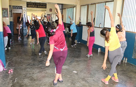La comunidad de carrizal estuvo una semana haciendo entrenamientos “fitness”