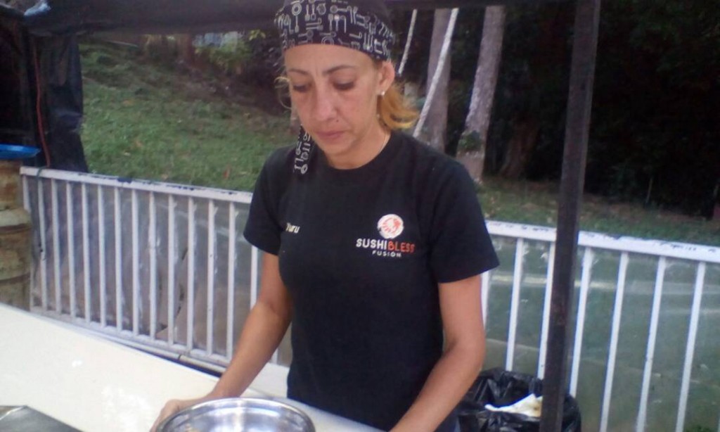 Yurubi Bolet 42 años, chef de Sushi Bless Fusión